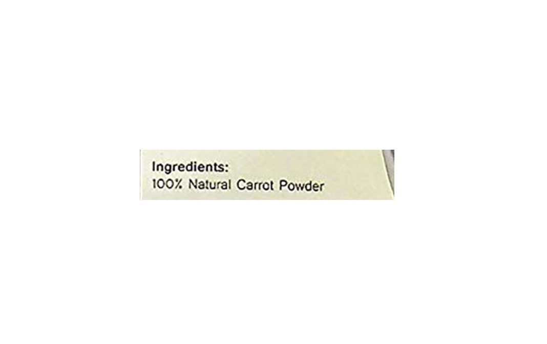 Wonderelements Carrot Powder    Jar  150 grams